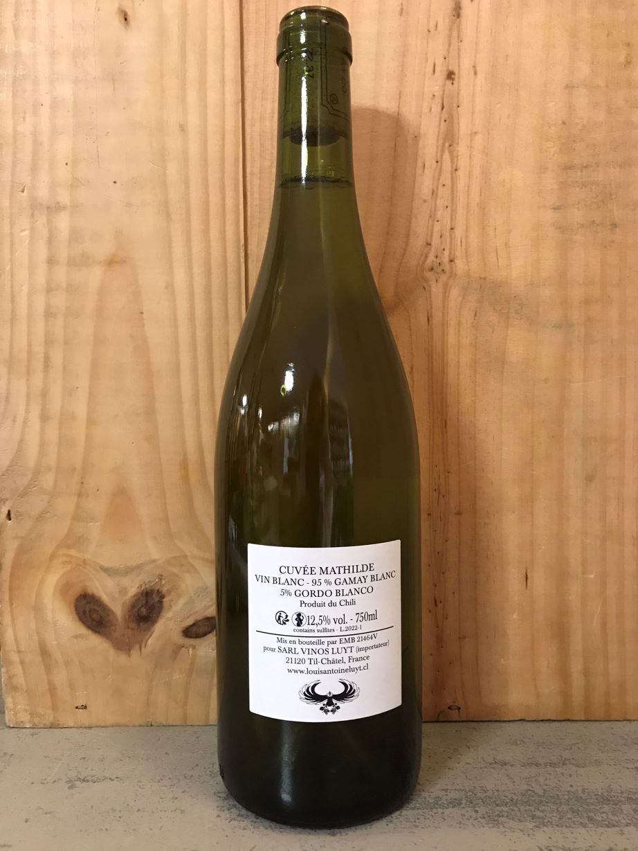 LUYT LOUIS ANTOINE Blanco Chileno 2022 Région Maule Chile 75cl Blanc