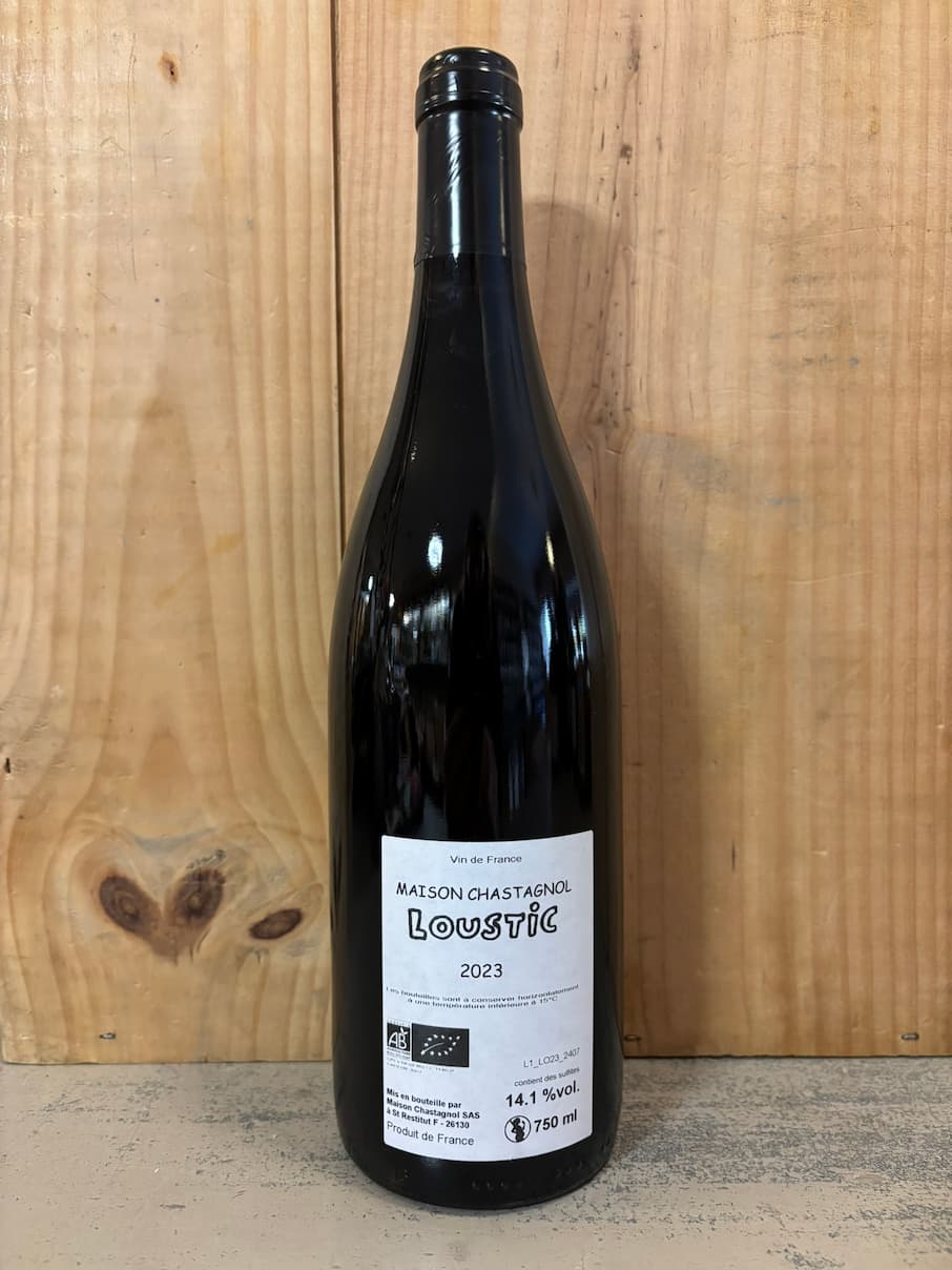 MAISON CHASTAGNOL Loustic 2023 Vin de France (Drôme) 75cl Rouge