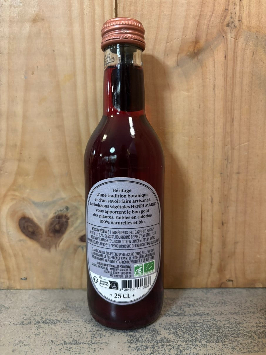 MAISON HENRI MARIE Bourgeon de Pin 25cl Bio Boisson Végétale France