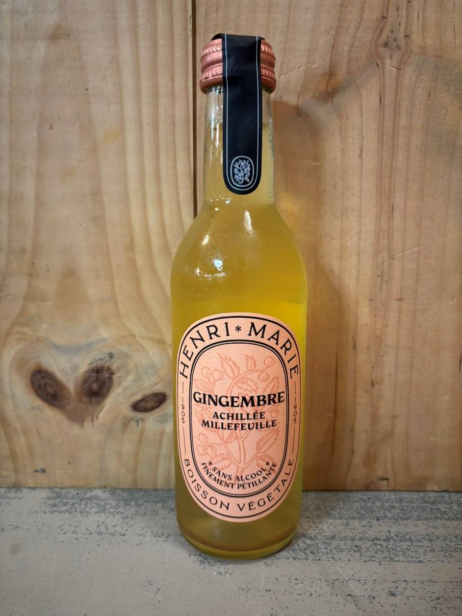 MAISON HENRI MARIE Gingembre 25cl Bio Boisson Végétale France