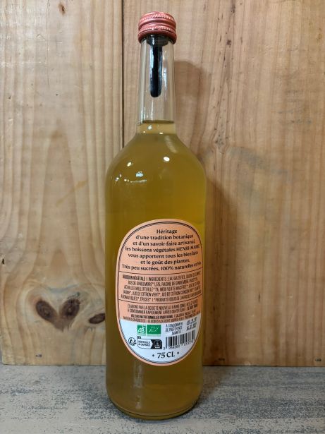MAISON HENRI MARIE Gingembre 75cl Bio Boisson Végétale France