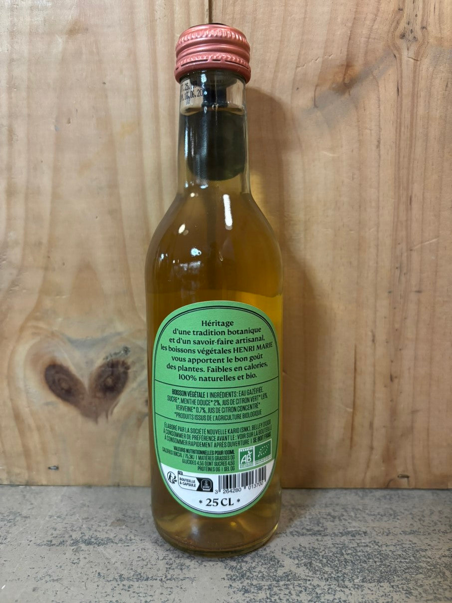 MAISON HENRI MARIE Mint 25cl Bio Botanical France