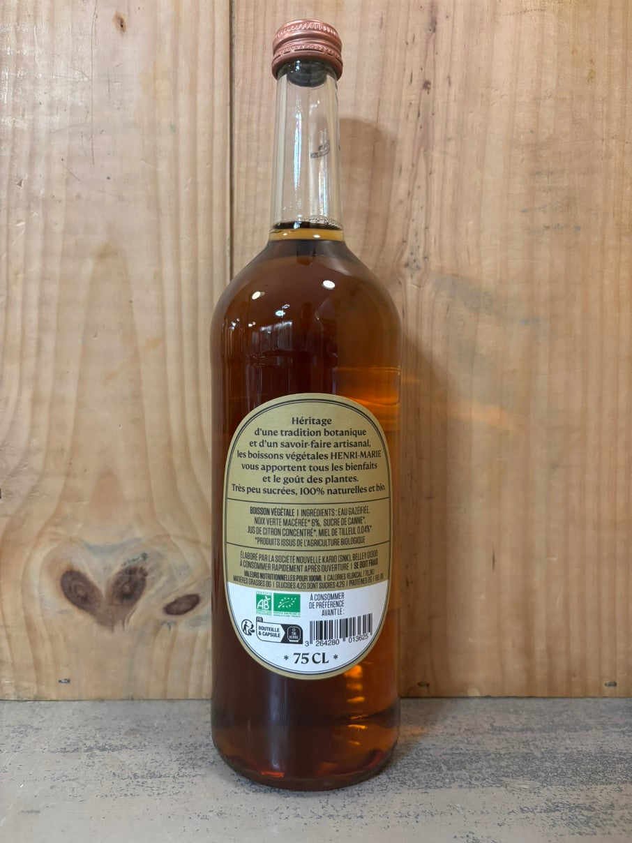 MAISON HENRI MARIE Noix Verte 75cl Bio Boisson Végétale France