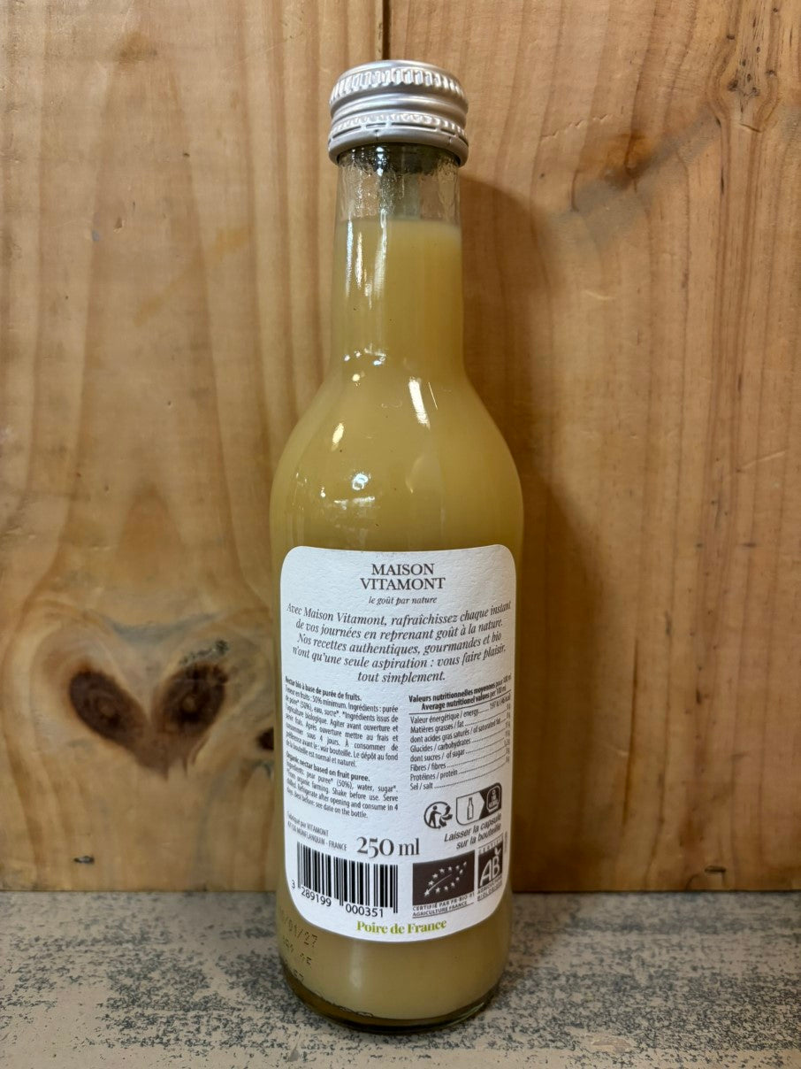 MAISON VITAMONT Nectar Poire de France 25cl Pur Jus de Fruit