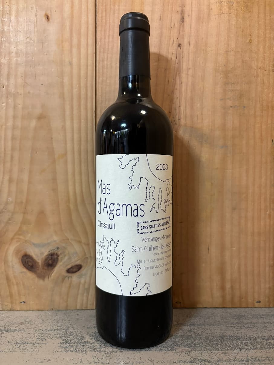 MAS D'AGAMAS Cinsault 2023 IGP Saint-Guilhem-le-Désert 75cl Rouge