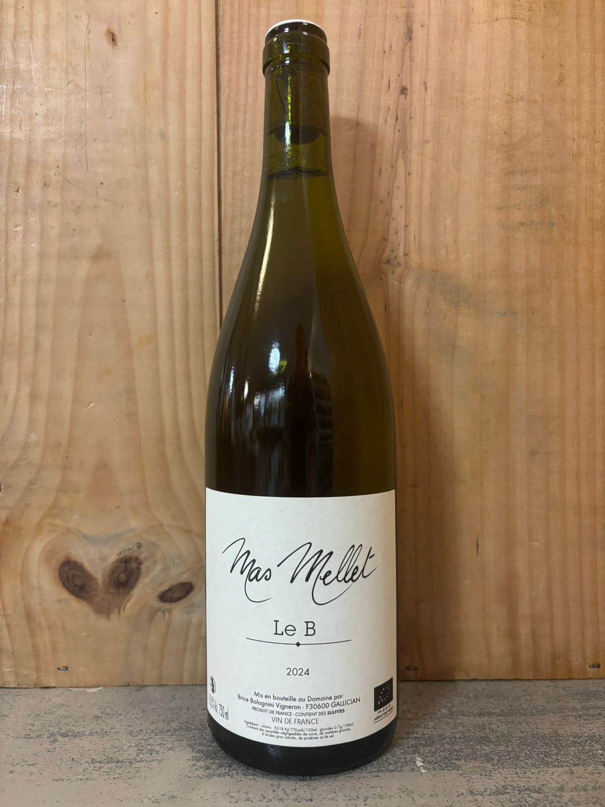 MAS MELLET Le B 2024 Vin de France (Gard) 75cl Blanc