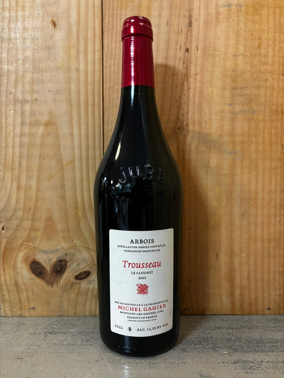 MICHEL GAHIER Trousseau Le Clousot 2023 Arbois 75cl Rouge