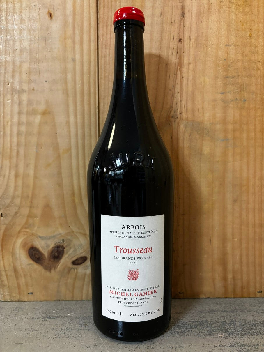 MICHEL GAHIER Trousseau Les Grands Vergers 2023 Arbois 75cl Rouge