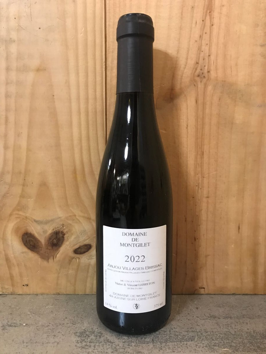 MONTGILET Cabernet Franc 2022 Anjou Villages Brissac demie 37,5cl Rouge