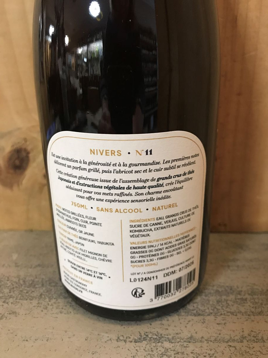 NIVERS n°11 Grillée et Cuirée 75cl Signature Végétale