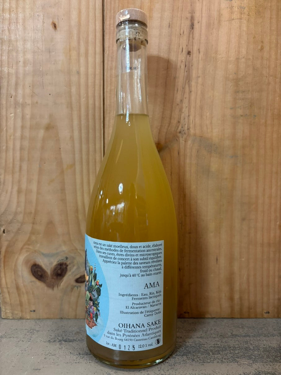 OIHANA Ama Bleu - Usu Nigori 12° 75cl Saké France