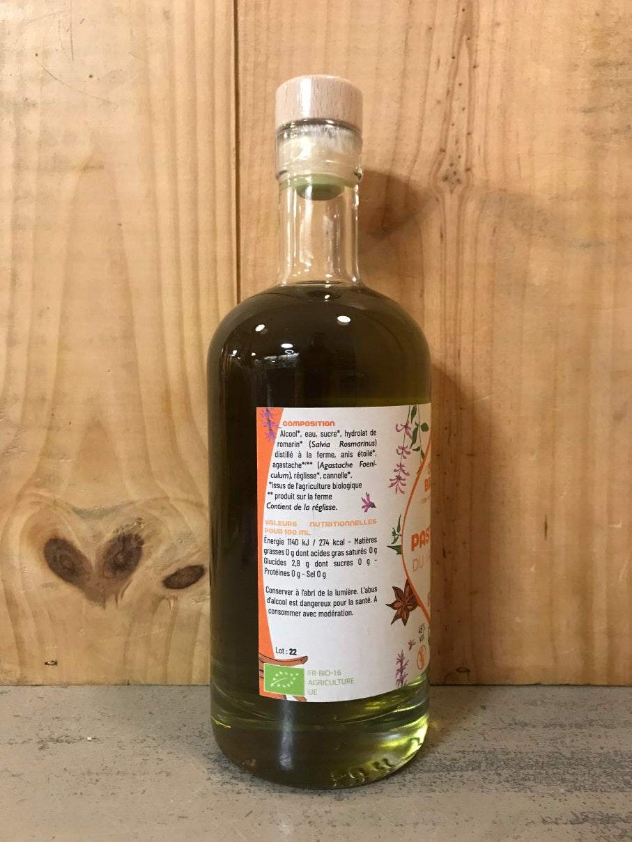 ORS NA BRUMA Pastis Bio du Val d'Azun 45° 50cl