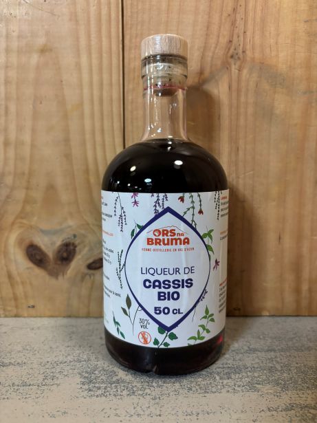 ORS NA BRUMA Liqueur de Cassis Bio du Val d'Azun 30° 50cl
