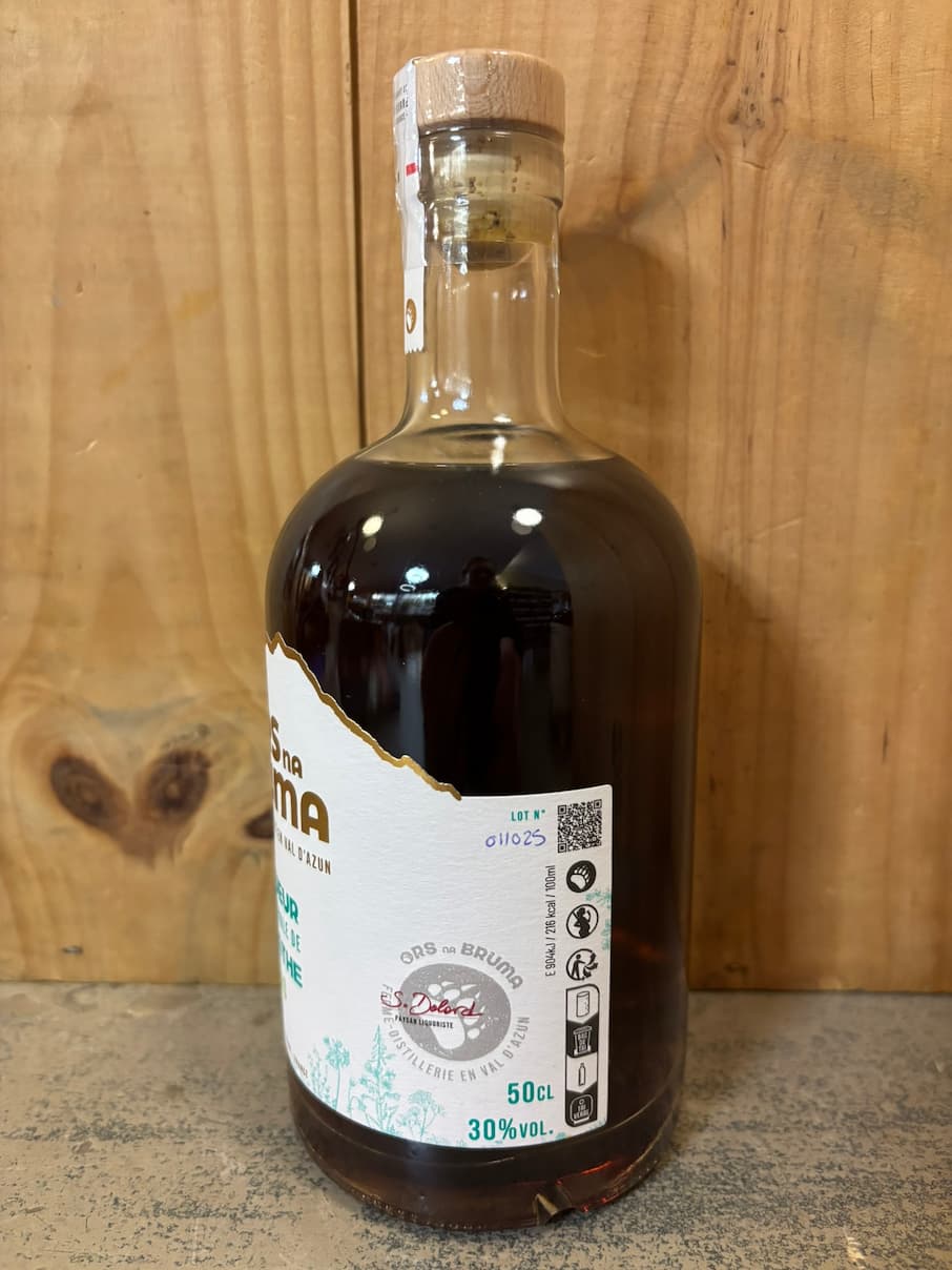 ORS NA BRUMA Liqueur de Menthe Bio du Val d'Azun 30° 50cl