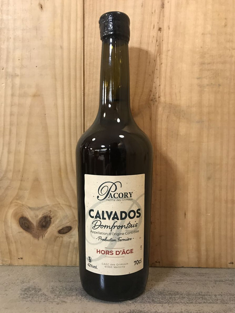 PACORY Hors d'Age 42° 70cl Calvados Domfront