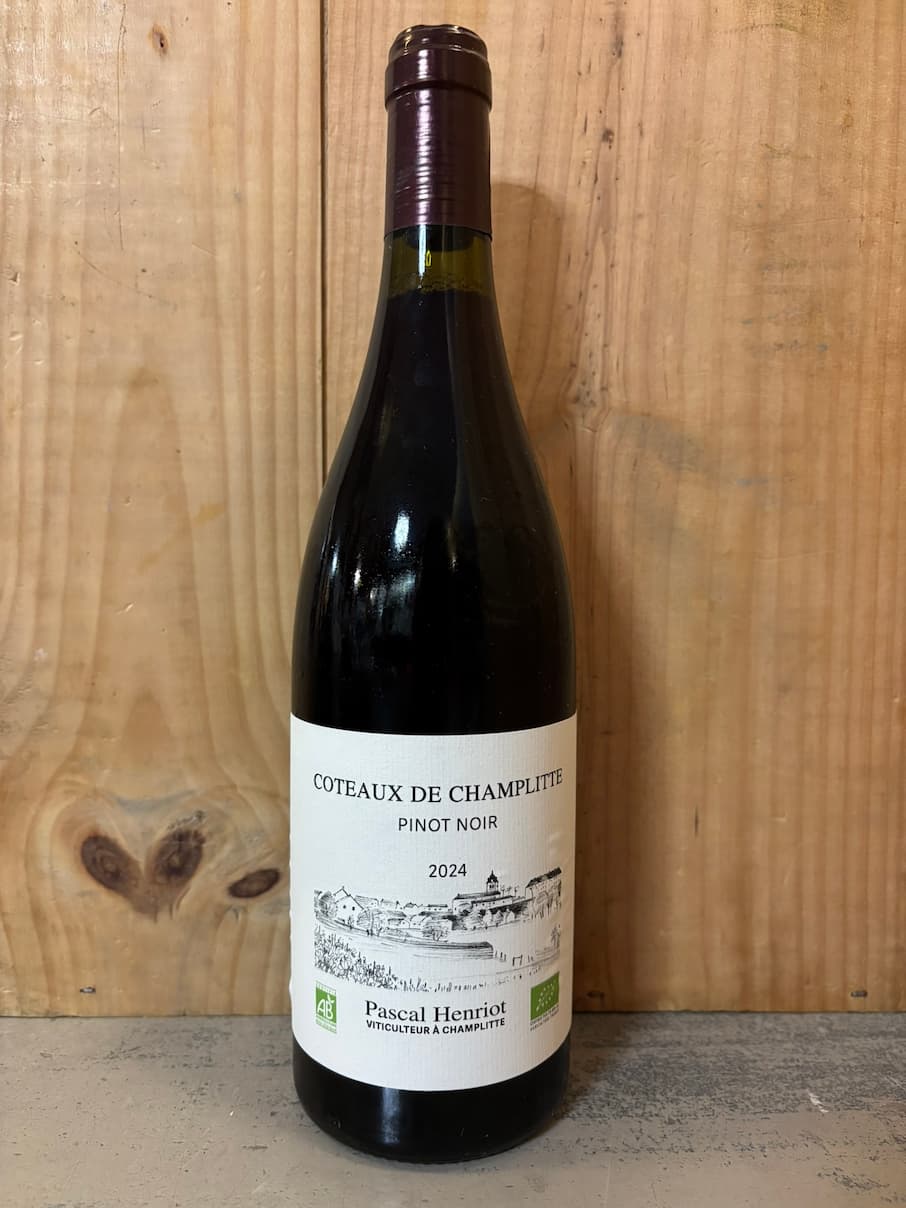 PASCAL HENRIOT Côteaux de Champlitte Pinot Noir Les Monts Cairs 2024 IGP Franche Comté 75cl Rouge