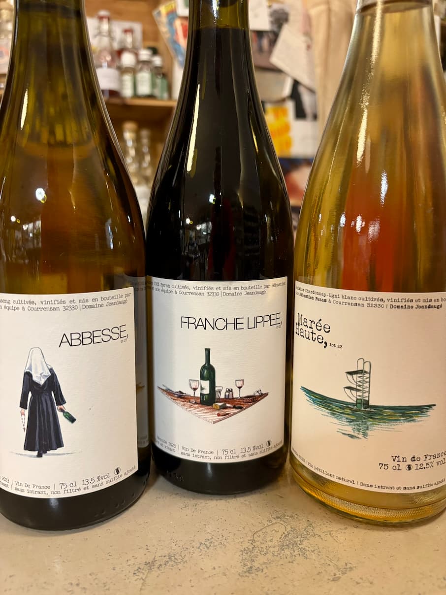 PÉPITES Sébastien Fezas Domaine Jean Daugé Nature 2020/21/23 Sud Ouest 6 bouteilles