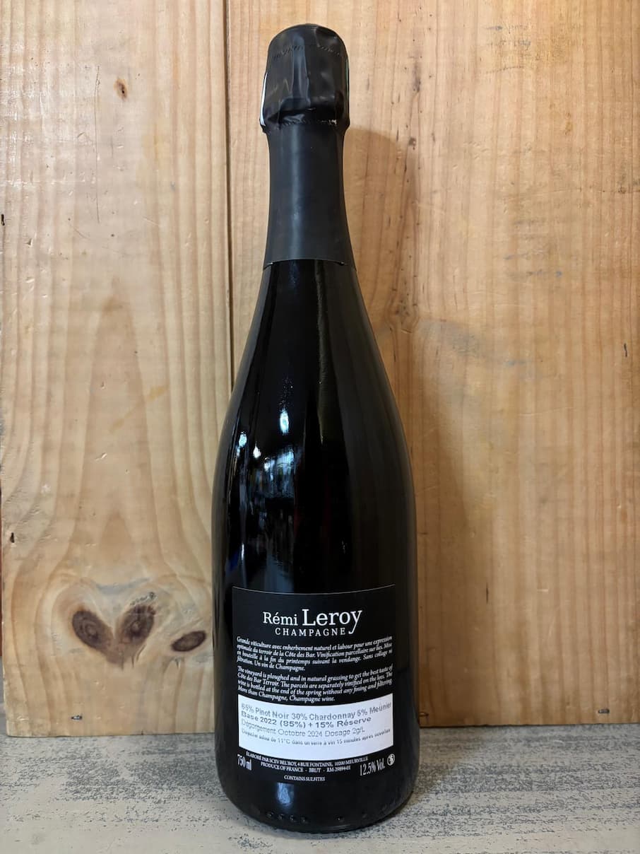 REMI LEROY NV Extra Brut base 2022 Champagne 75cl Blanc