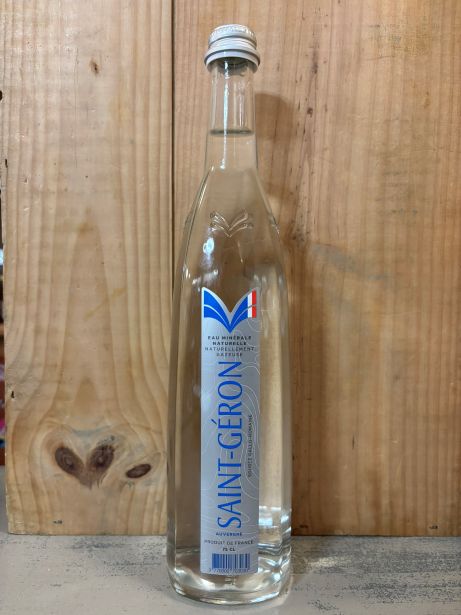 SAINT GERON Eau Minérale Naturellement Gazeuse 75cl Auvergne