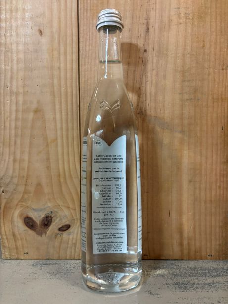 SAINT GERON Eau Minérale Naturellement Gazeuse 75cl Auvergne