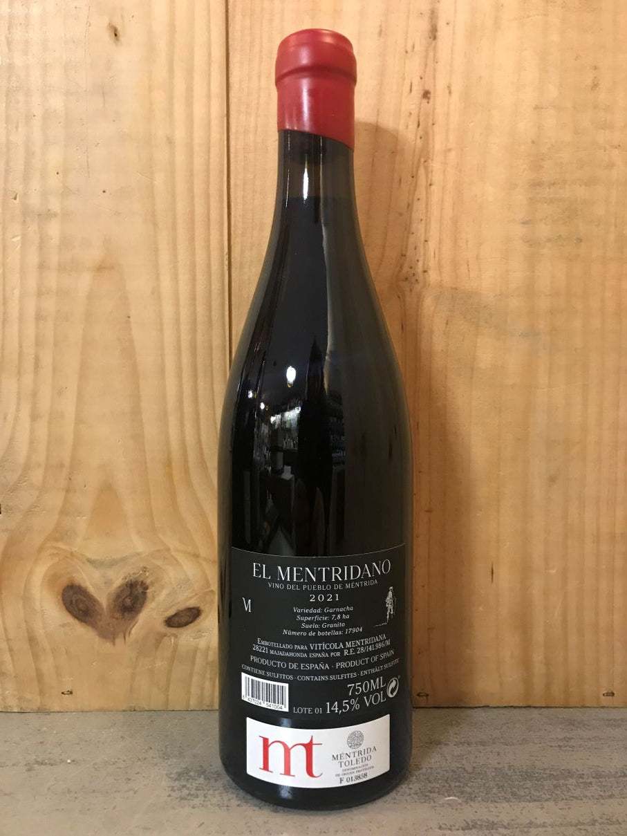 VITICOLA MENTRIDANA El Mentridano 2021 Valle Del Alberche DO Mentrida Toledo Espagne 75cl Rouge