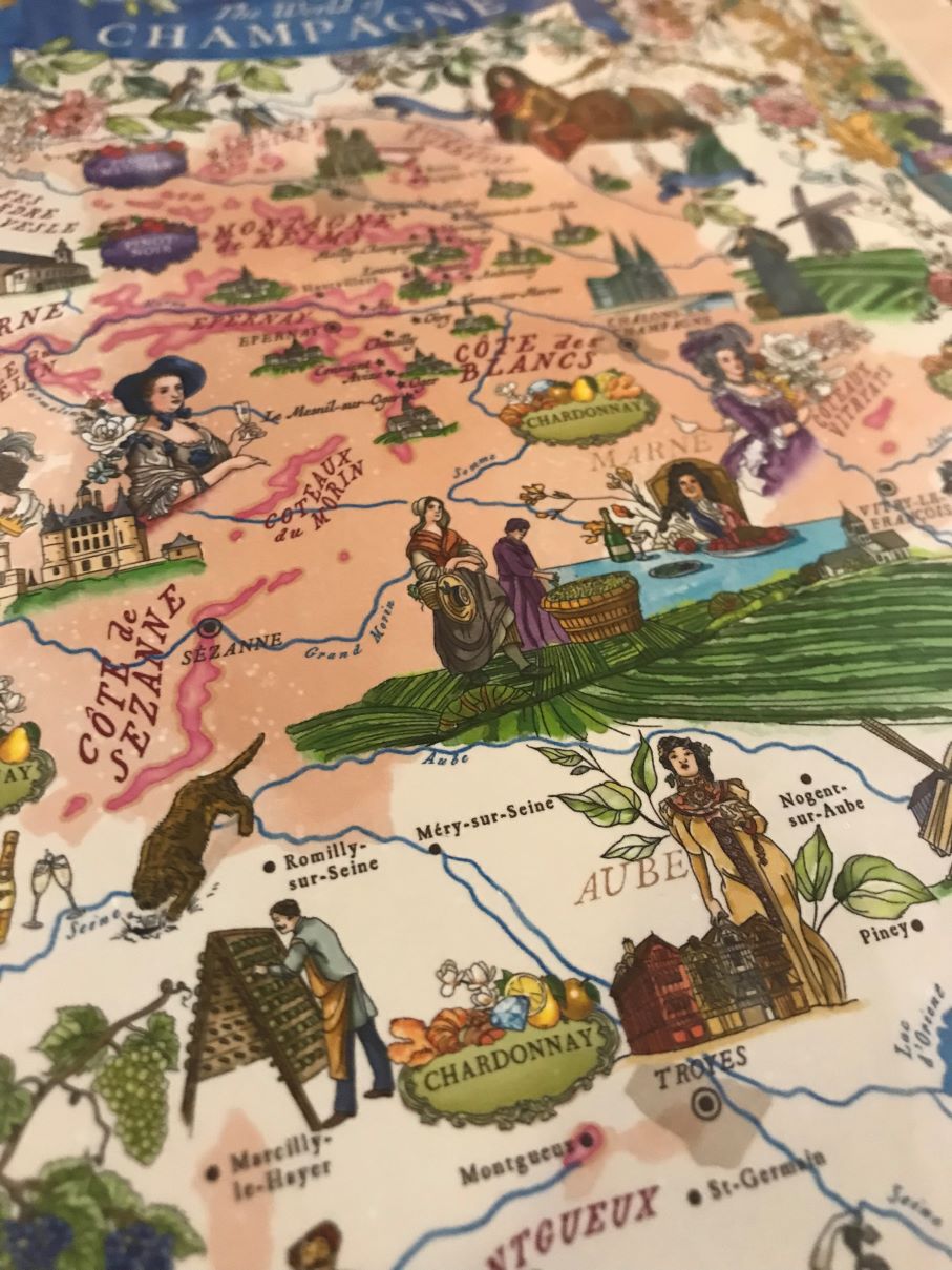 WATER & WINES Wine Puzzle - Champagne 1000 pièces