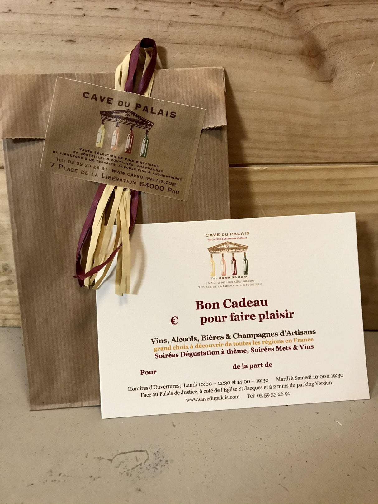 Bon Cadeau pour Faire Plaisir - Cave du Palais, 64000 Pau