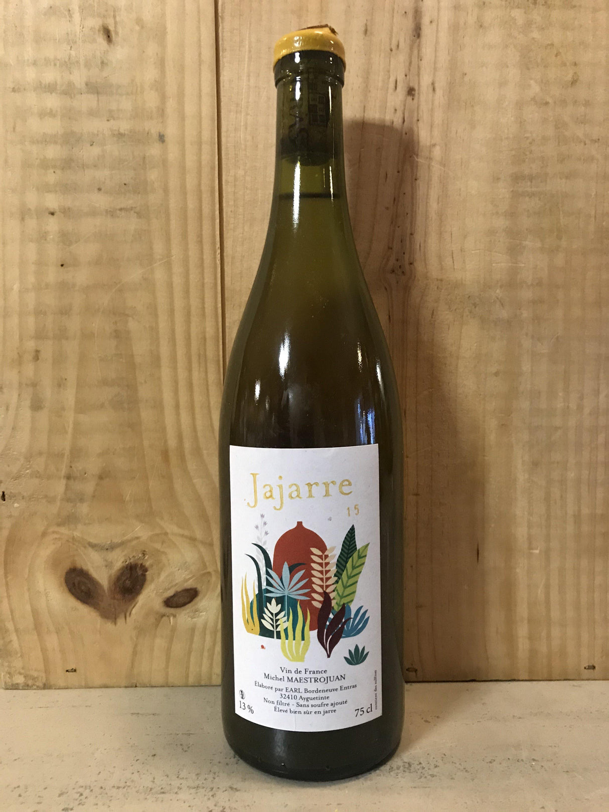 DOMAINE ENTRAS Jajarre 2017 VdF (Gascogne) 75cl Blanc - Cave du Palais, 64000 Pau