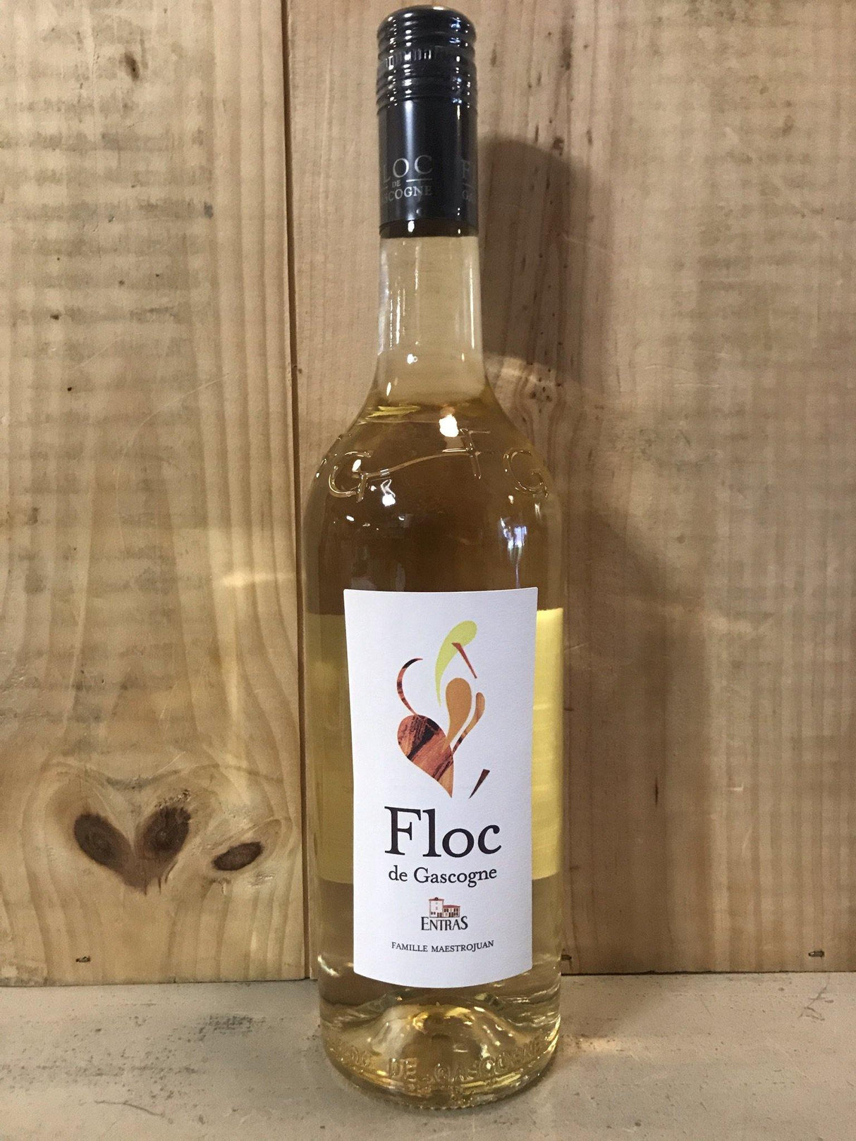DOMAINE ENTRAS Floc de Gascogne Blanc 17° 75cl - Cave du Palais, 64000 Pau