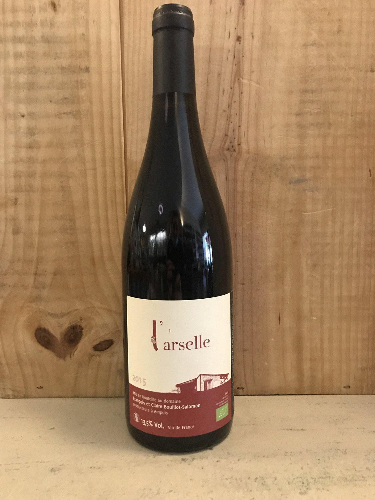 FRANCOIS BOUILLOT SALOMON Arselle 2015 VdF (Rhône) 75cl Rouge - Cave du Palais, 64000 Pau