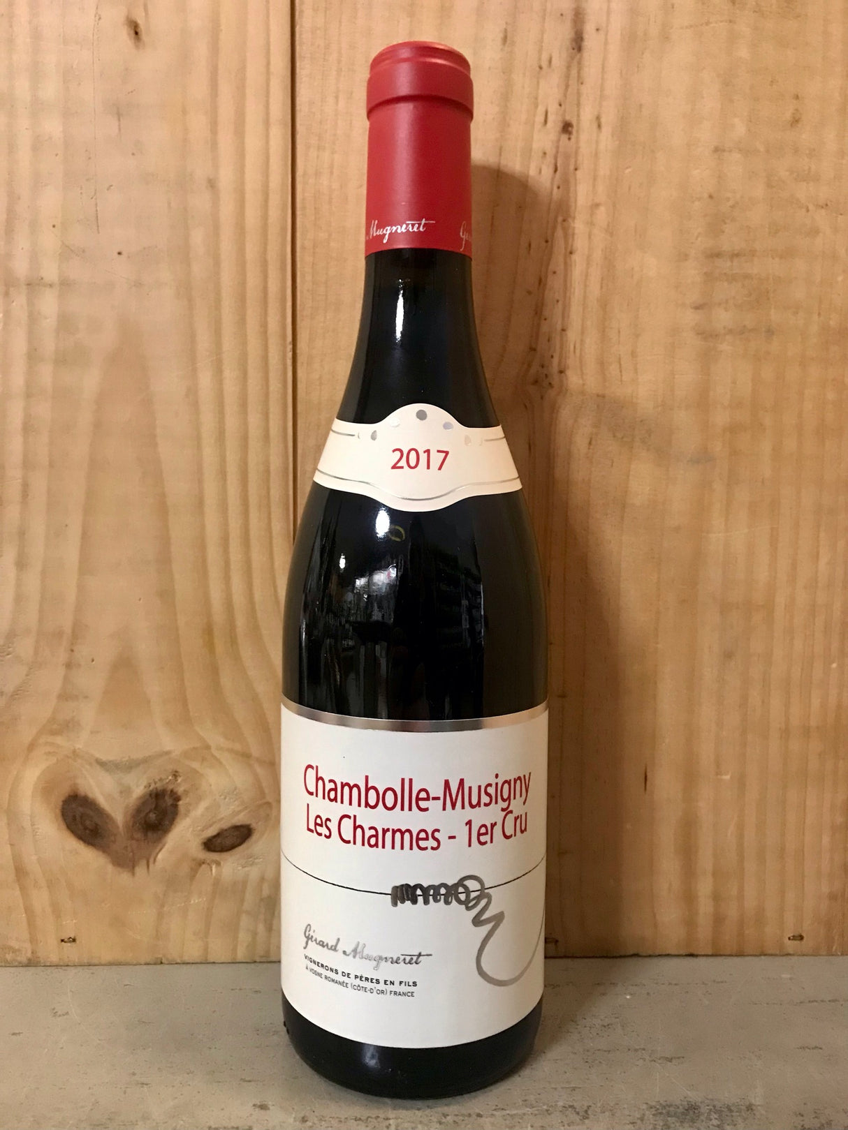 GERARD MUGNERET Chambolle Musigny 1er Cru Les Charmes 2017 75cl Rouge