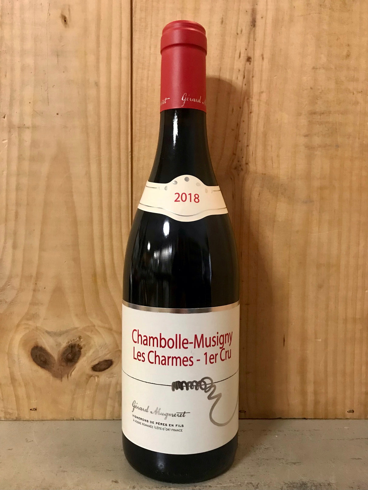 GERARD MUGNERET Chambolle Musigny 1er Cru Les Charmes 2018 75cl Rouge