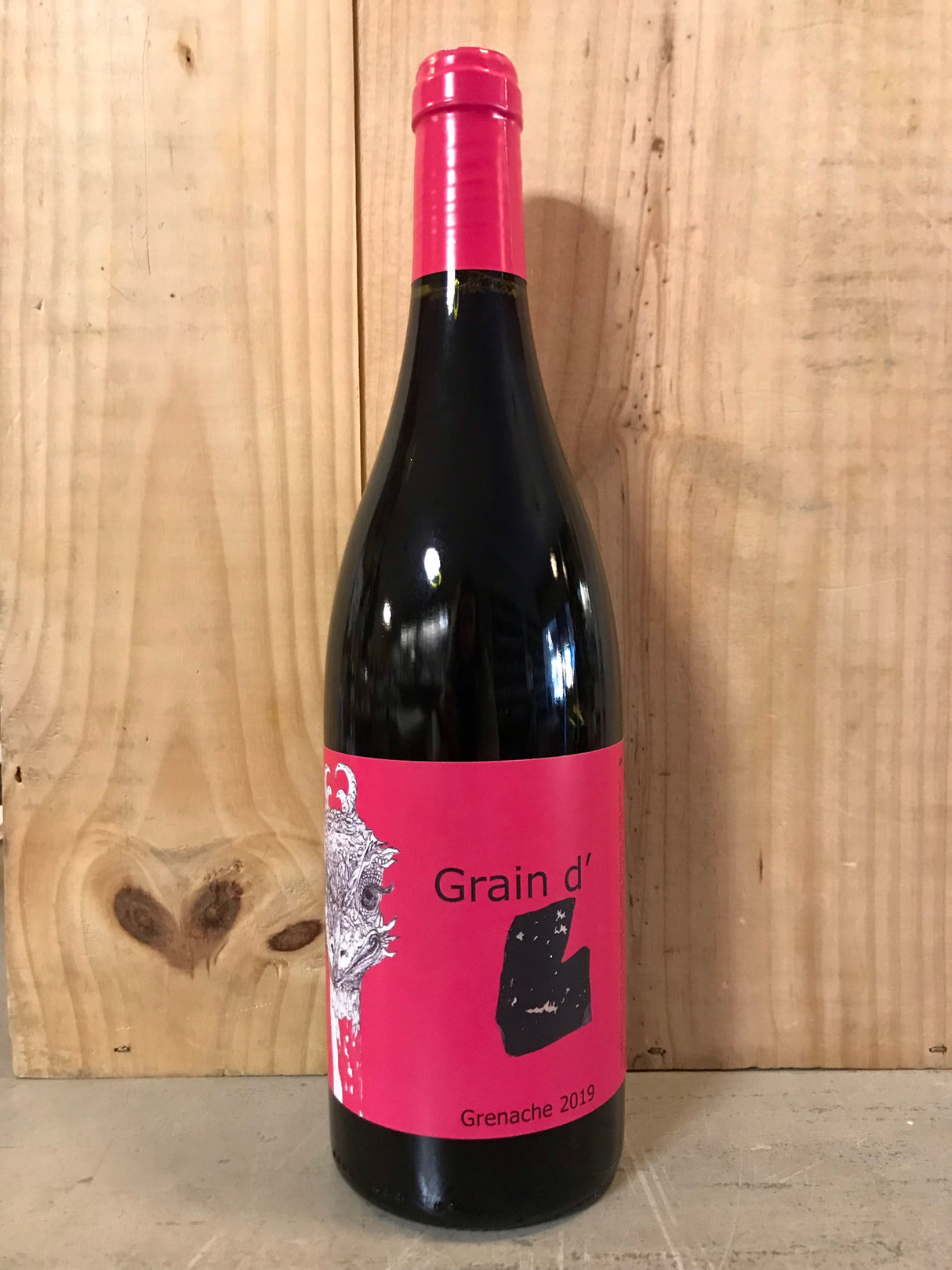 GRAIN D'L Grenache 2019 Vin de France 75cl Rouge