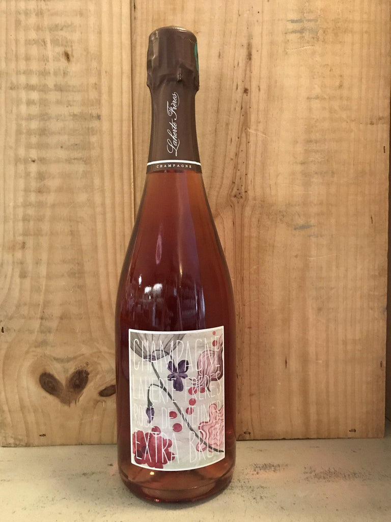 LAHERTE Rosé de Meunier Champagne Extra Brut 75cl Rosé - Cave du Palais, 64000 Pau
