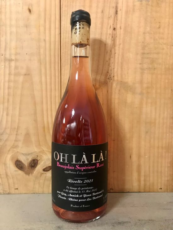 LES BERTRAND Oh La La 2021 Beaujolais 75cl Rosé