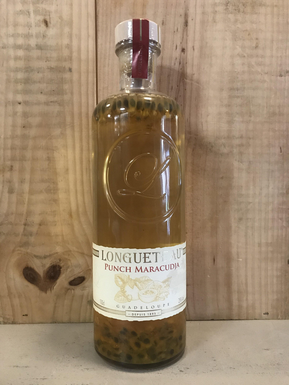 LONGUETEAU Punch Maracudja 25° 100cl Guadeloupe - Cave du Palais, 64000 Pau
