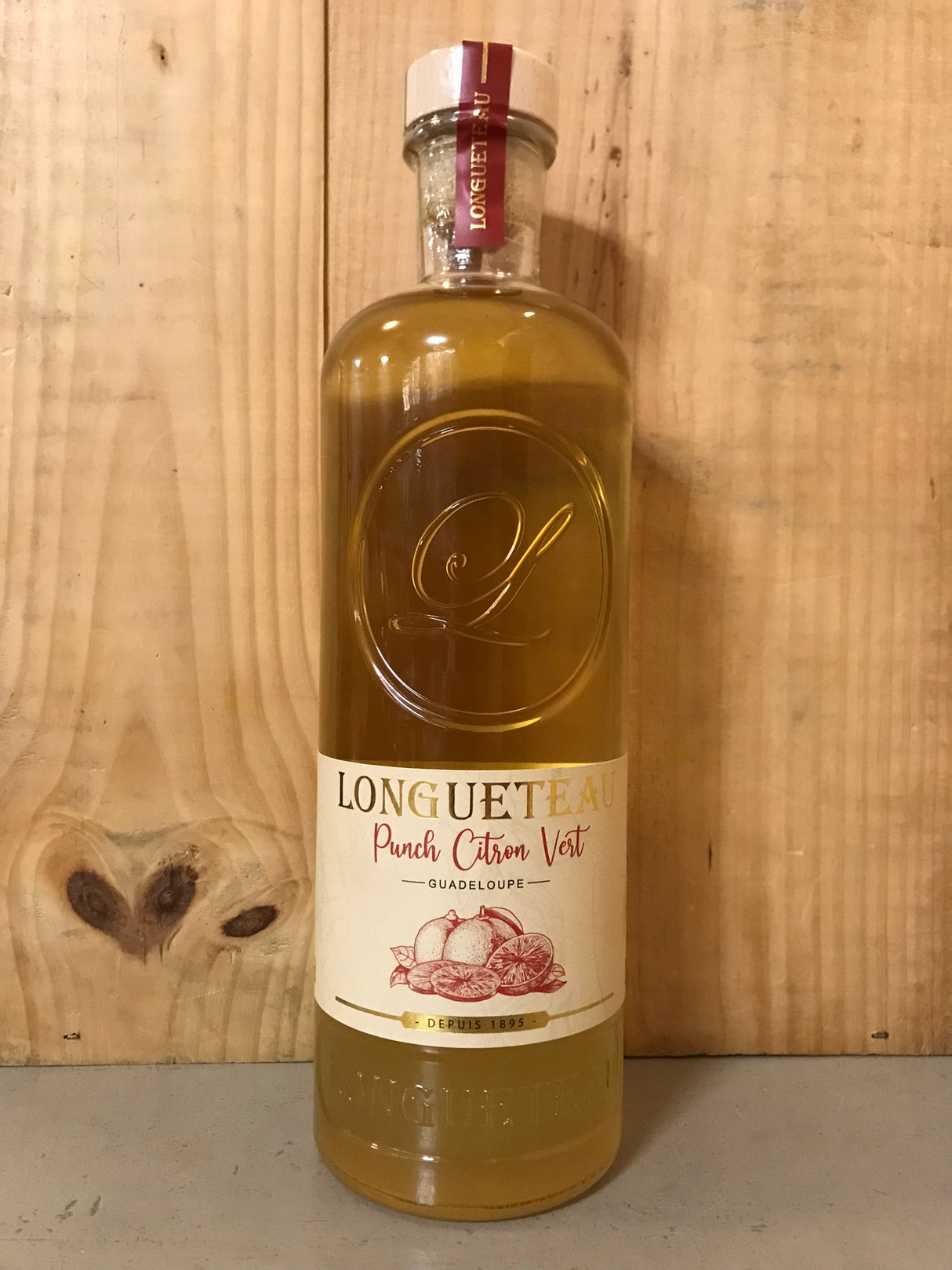 LONGUETEAU Punch Citron Vert 25° 100cl Guadeloupe