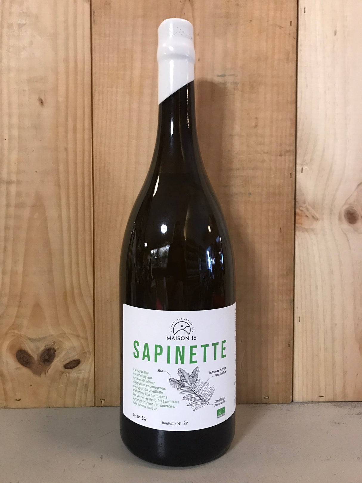 MAISON16 Sapinette 28,2° Magnum 150cl Liqueur de Sapin