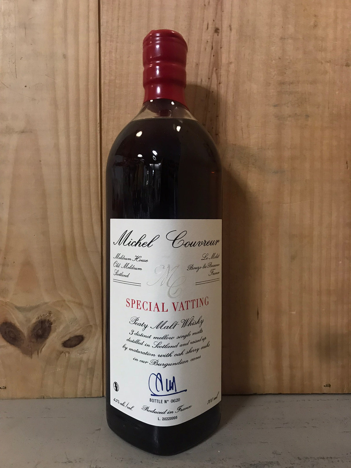 MICHEL COUVREUR Special Vatting 45° 70cl