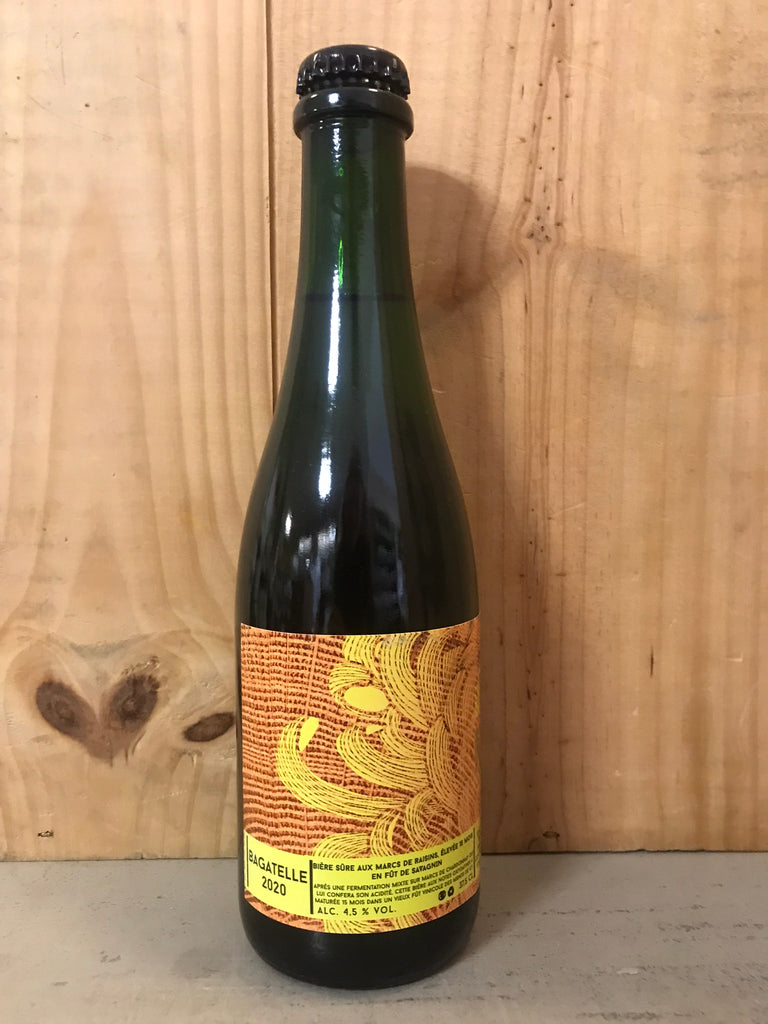 NEY Bagatelle 2020 Sour Macération Chardonnay Fût Savagnin 4,5° 37,5cl Haute Saône Blonde