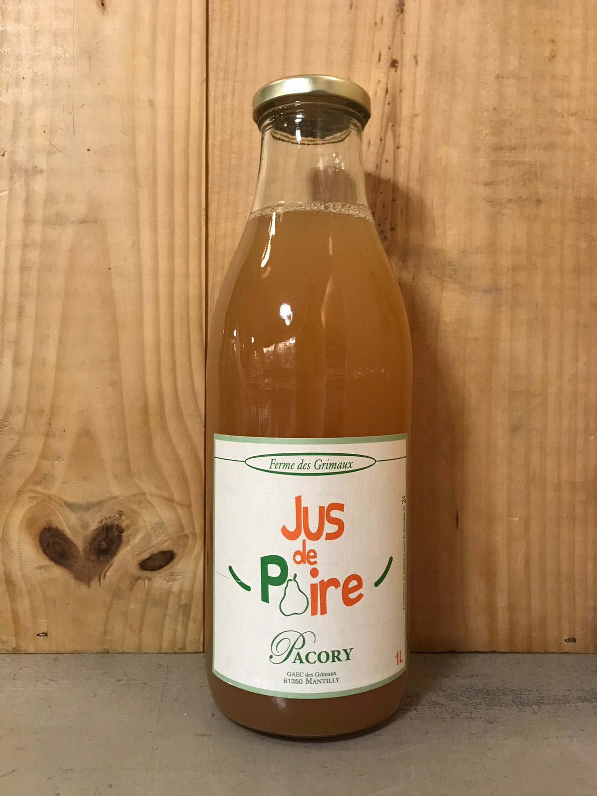 PACORY Jus de Poire 100cl Domfront