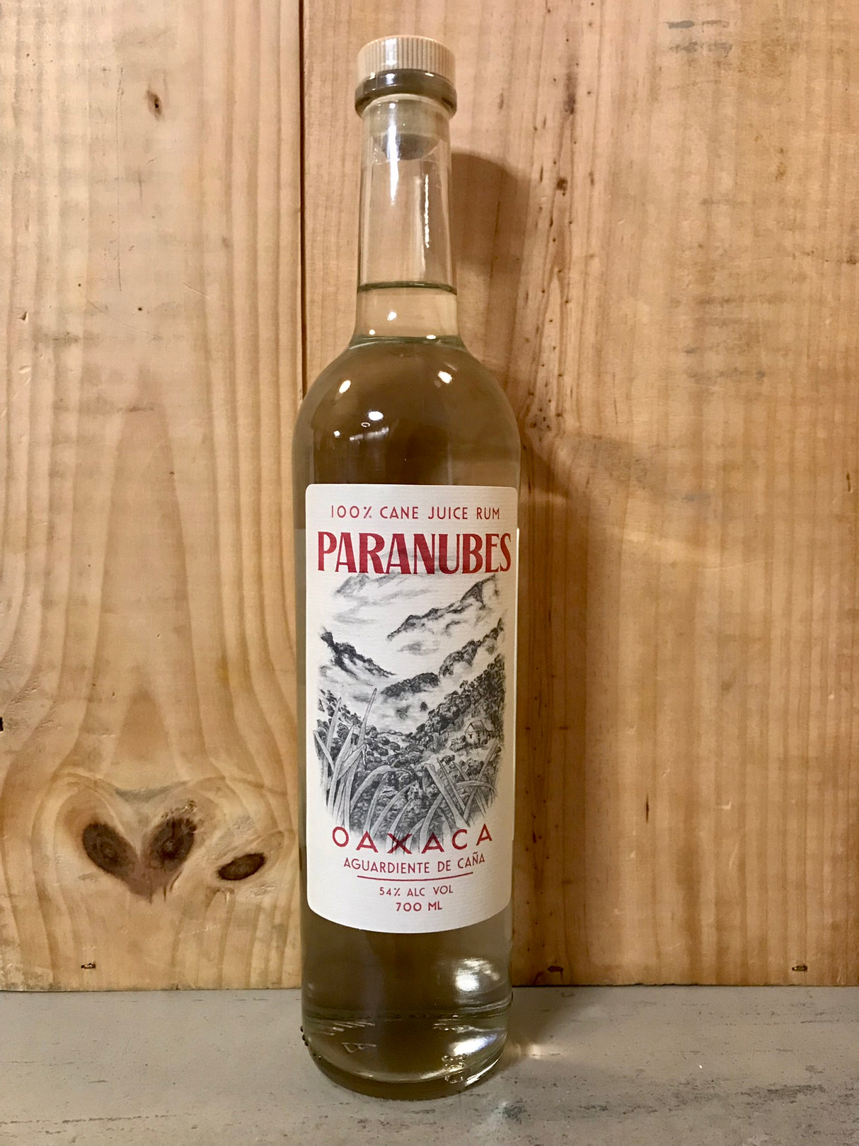 PARANUBES Oaxacha Rhum Blanc 54° 70cl Mexique