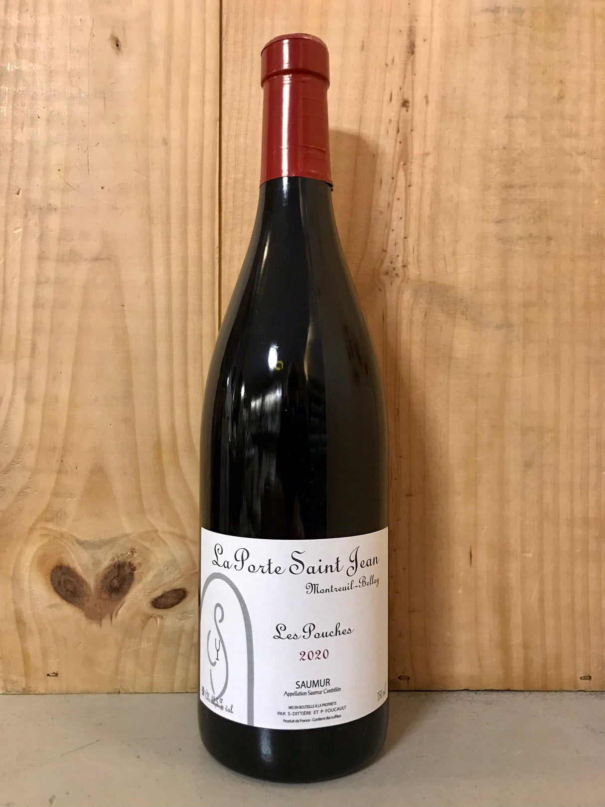 PORTE SAINT JEAN Les Pouches 2020 Saumur 75cl Rouge