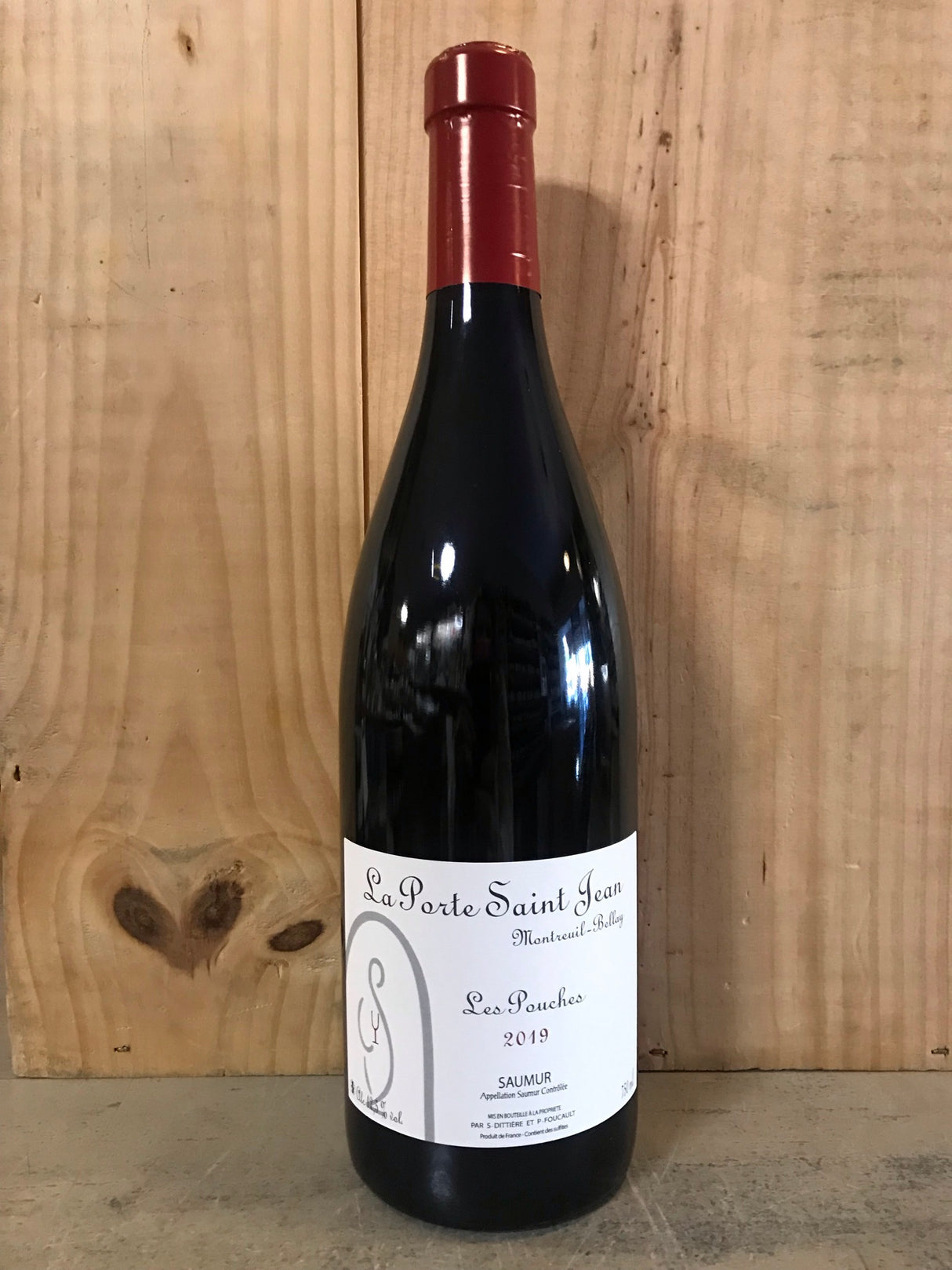 PORTE SAINT JEAN Les Pouches 2019 Saumur 75cl Rouge