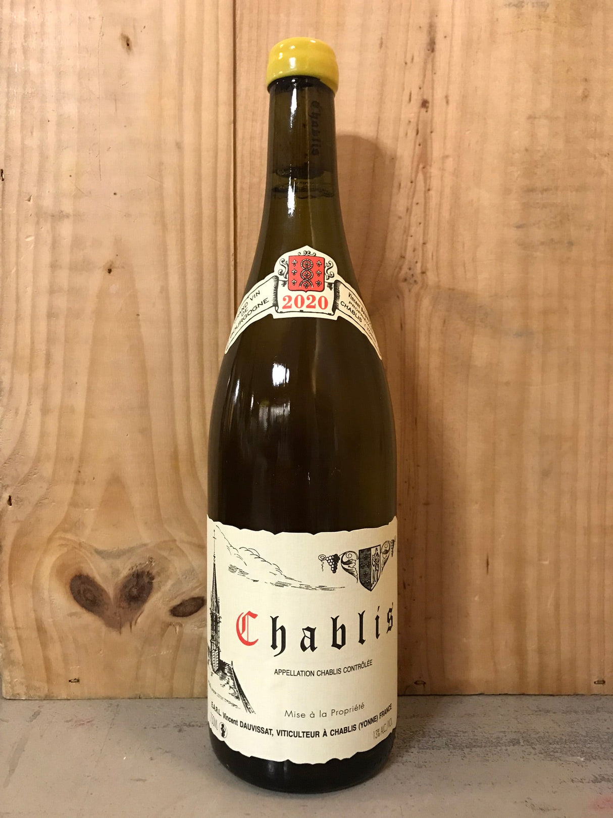 VINCENT DAUVISSAT Chablis 2020 75cl Blanc