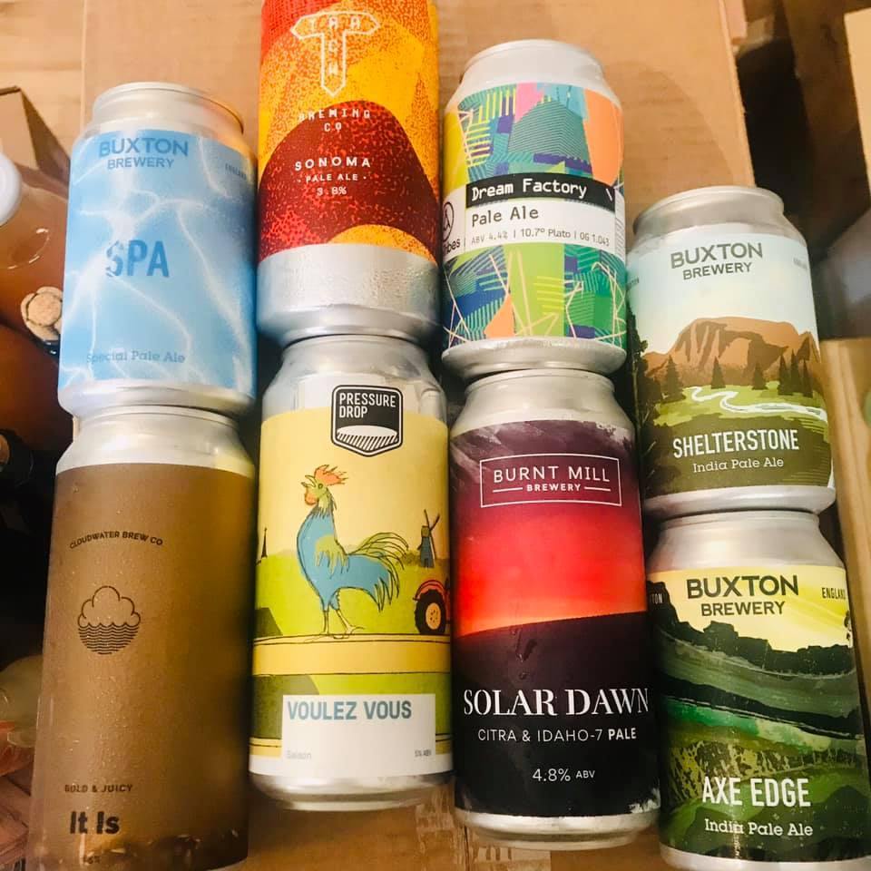 Two Tribes // Burnt Mill Brewery // Track // Pressure Drop // Cloudwater // Buxton // Northern Monk - Cave du Palais, 64000 Pau