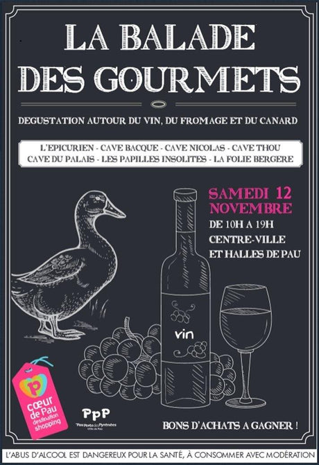La Balade des Gourmets - Cave du Palais, 64000 Pau