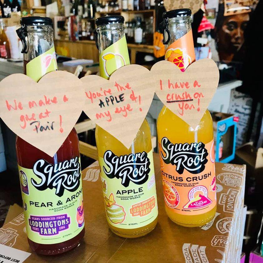 Square Root sodas pleins de cœurs ♥️ - Cave du Palais, 64000 Pau