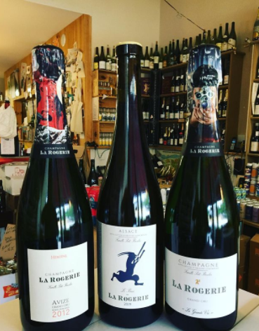 Champagne La Rogerie!