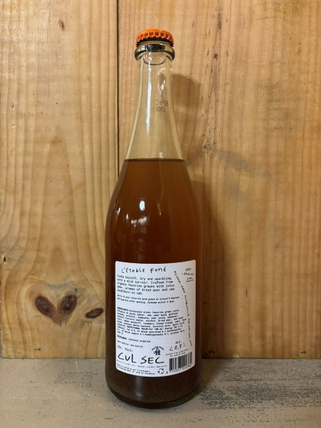 CUL SEC L'étable Fumée 2024 75cl Boisson <0,5 % Sans Alcool (NL) Orange